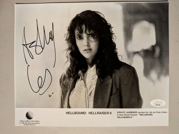 ASHLEY LAURENCE Signed 8x10 PHOTO Hellraiser Autograph JSA COA E