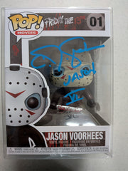 CJ GRAHAM Signed Jason Voorhees Funko Pop Figure Autograph Part 6 JSA COA