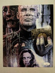 ASHLEY LAURENCE Signed 8x10 PHOTO Hellraiser Autograph JSA COA k