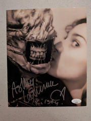 ASHLEY LAURENCE Signed 8x10 PHOTO Hellraiser Autograph JSA COA s