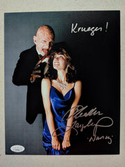 HEATHER LANGENKAMP Signed Nightmare on Elm Street 8x10 Photo Nancy Autograph JSA COA