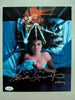 HEATHER LANGENKAMP Signed Nightmare on Elm Street 8x10 Photo Nancy Autograph JSA COA F