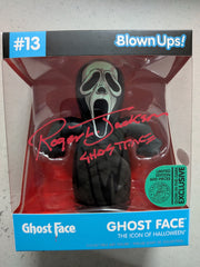 Roger JACKSON Signed BLOWUPS Figure GHOSTFACE SCREAM Limited Edition 600 JSA COA