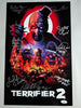 TERRIFIER 2 Cast 8x Signed 11x17 Poster David Howard Thornton + RARE JSA COA