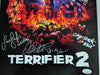 TERRIFIER 2 Cast 8x Signed 11x17 Poster David Howard Thornton + RARE JSA COA