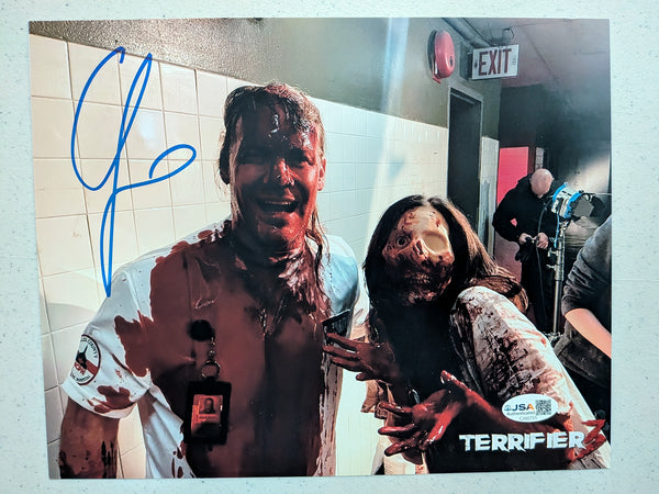 CHRIS JERICHO TERRIFIER  Signed 8x10 Photo Autograph JSA COA B - HorrorAutographs.com
