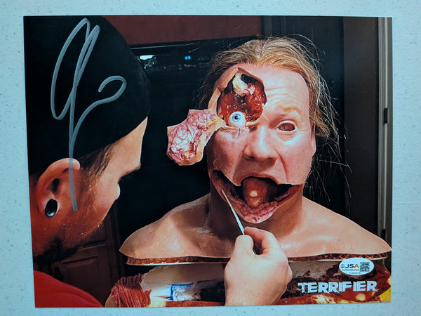 CHRIS JERICHO TERRIFIER  Signed 8x10 Photo Autograph JSA COA A - HorrorAutographs.com