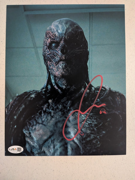 JAMIE CAMPBELL BOWER Signed 8x10 Photo Stranger Things Vecna Henry JSA COA C - HorrorAutographs.com