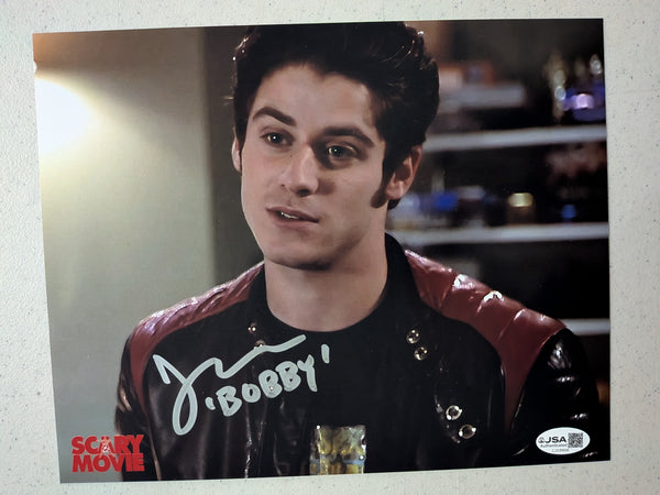 JON ABRAHAMS Signed 8x10 PHOTO Bobby Scary Movie Terrifier 3 Autograph JSA COA - HorrorAutographs.com