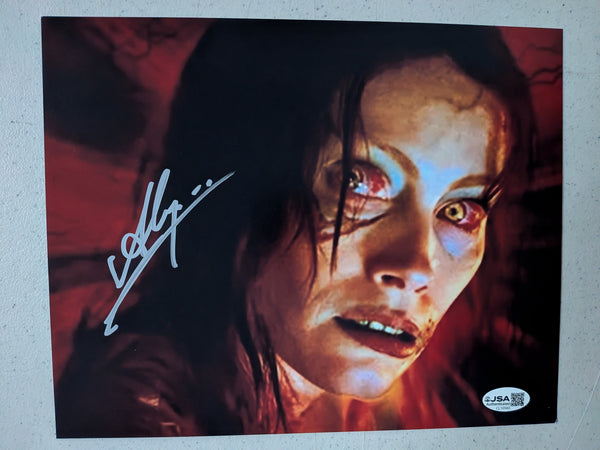 ALYSSA SUTHERLAND Signed 8x10 PHOTO Ellie Evil Dead Rise Auto JSA COA E