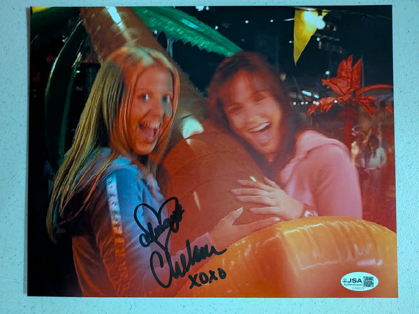 CHELAN SIMMONS Signed 8x10 Photo Final Destination Ashley Autographed JSA COA A - HorrorAutographs.com