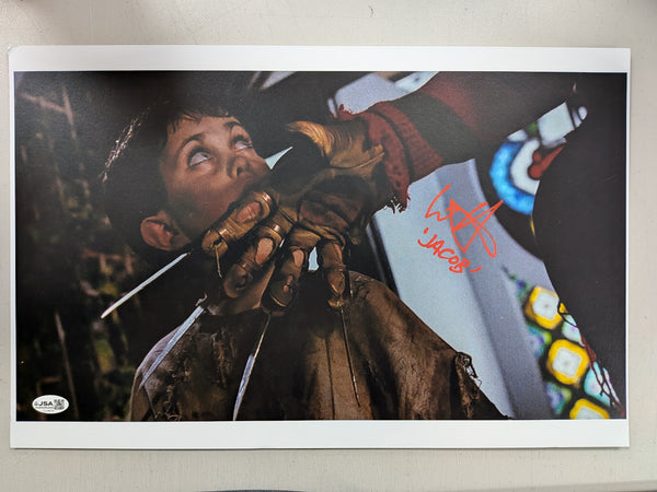 Whit Herford Signed 11x17 Photo Nightmare on Elm Street 5 NOES Autograph JSA COA - HorrorAutographs.com