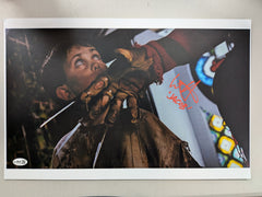 Whit Herford Signed 11x17 Photo Nightmare on Elm Street 5 NOES Autograph JSA COA