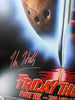 KANE HODDER Signed 11x17 New Blood Poster Jason Voorhees Friday 13th Part 7 JSA QR Z - HorrorAutographs.com