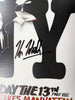 KANE HODDER Signed 11x17 Jason Takes Manhattan Poster Jason Voorhees Friday 13th Part 8 JSA QR B - HorrorAutographs.com