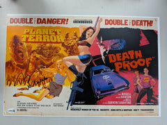 Marley SHELTON Signed Planet Terror 11x17 Poster Autograph Inscription JSA COA B