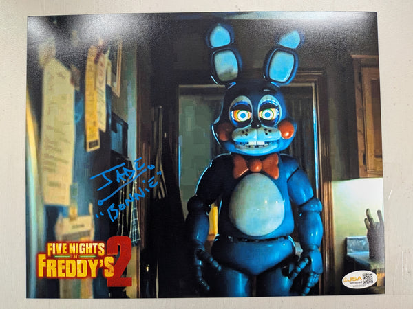 JADE KINDAR-MARTIN Signed 8x10 Photo FNAF Bonnie Five Nights at Freddy's 2 JSA A - HorrorAutographs.com