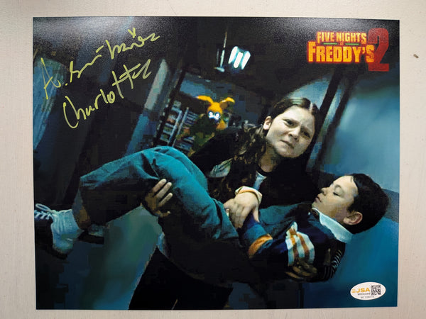 AUDREY LYNN-MARIE Signed 8x10 Photo FNAF Five Nights at Freddy's 2 Charlotte JSA D - HorrorAutographs.com