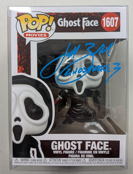 JEFF BROCKTON Signed FUNKO POP Scream Ghostface Autograph JSA COA - HorrorAutographs.com