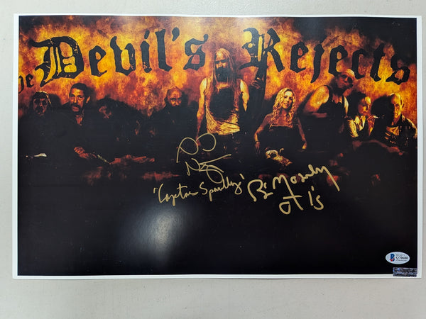 SID HAIG & BILL MOSELEY Signed 11x17 Poster Devil's Rejects Autograph BAS BECKETT COA zm - HorrorAutographs.com