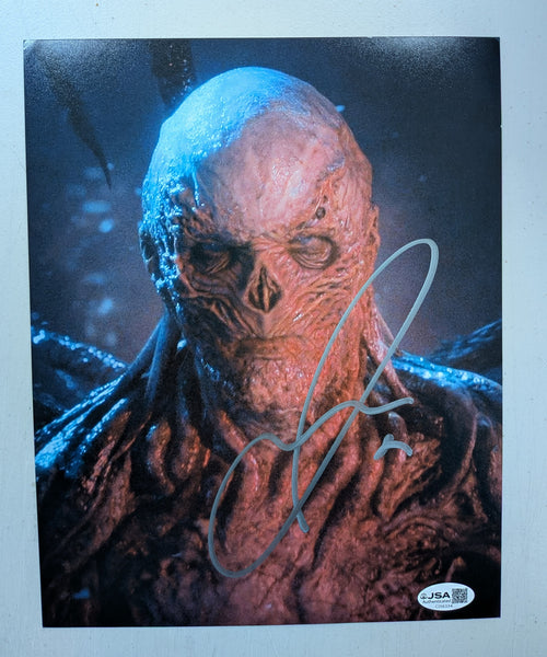 JAMIE CAMPBELL BOWER Signed 8x10 Photo Stranger Things Vecna Henry JSA COA D - HorrorAutographs.com