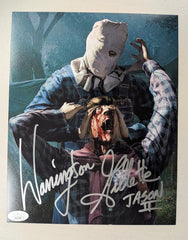 WARRINGTON GILLETTE Signed Friday the 13th Part 2 8x10 Photo Autograph Jason Voorhees JSA COA Gs