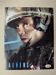 MICHAEL BIEHN Signed ALIENS 8x10 Photo Autograph HICKS BAS JSA COA D