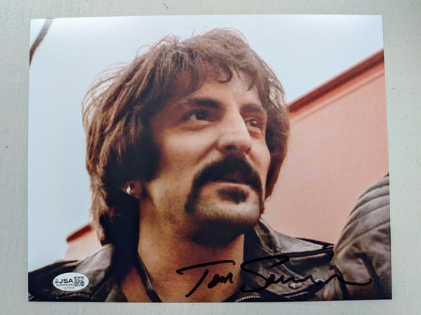 TOM SAVINI Signed 8x10 Photo Dawn of the Dead Autographed JSA COA B - HorrorAutographs.com