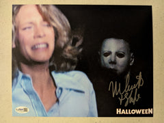 NICK CASTLE Signed Michael Myers 8x10 Photo The Shape HALLOWEEN JSA COA X