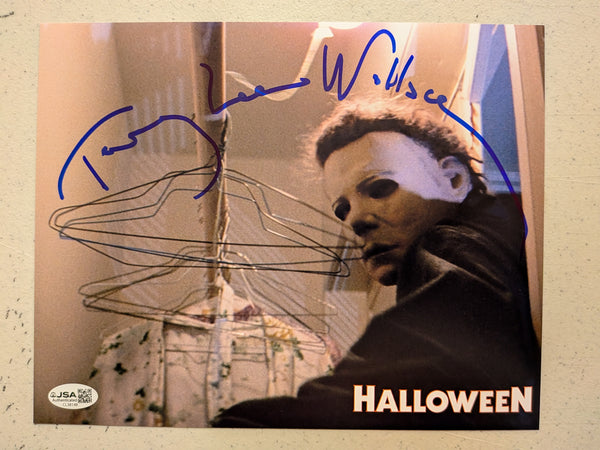 TOMMY LEE WALLACE Signed 8x10 PHOTO Michael Myers Autograph HALLOWEEN Horror COA - HorrorAutographs.com