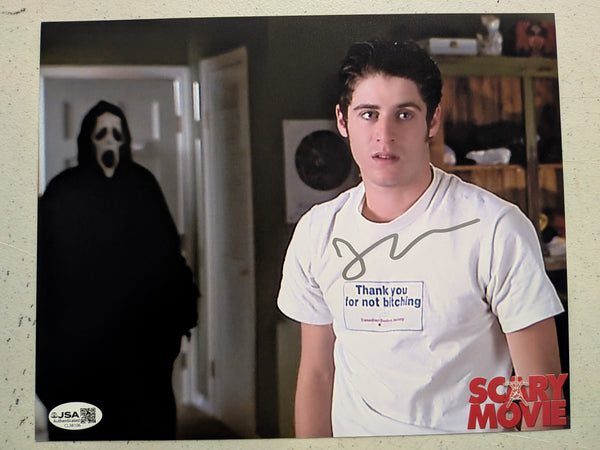 JON ABRAHAMS Signed 8x10 PHOTO Bobby Scary Movie Terrifier 3 Autograph JSA COA C - HorrorAutographs.com