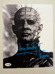 DOUG BRADLEY Signed Hellraiser Pinhead 8x10 Photo Autograph Horror JSA COA Yb