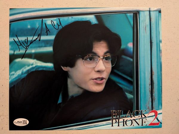 MIGUEL MORA Black Phone 2 Signed 8x10 Photo Autograph JSA COA - HorrorAutographs.com