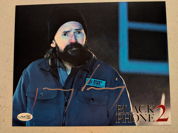 JEREMY DAVIES Black Phone 2 Signed 8x10 Photo Autograph JSA COA - HorrorAutographs.com