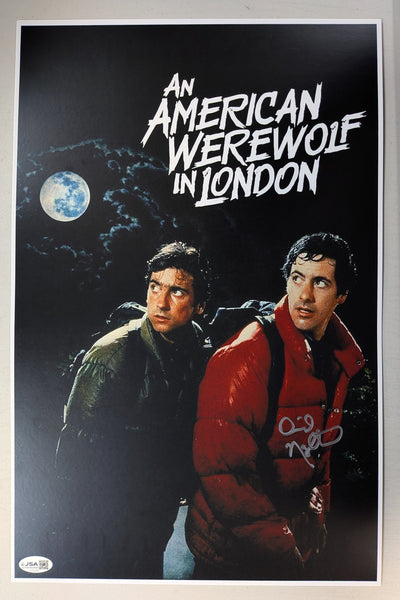 DAVID NAUGHTON Signed 11x17 POSTER American Werewolf in London JSA COA G - HorrorAutographs.com
