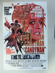 TONY TODD Signed CANDYMAN 11x17 Poster Autograph JSA COA RARE C