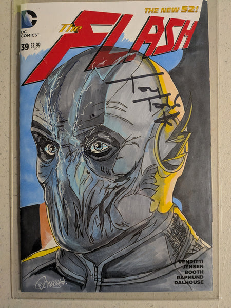 TONY TODD Signed DC COMIC BOOK The Flash Zoom Autograph JSA COA RARE - HorrorAutographs.com