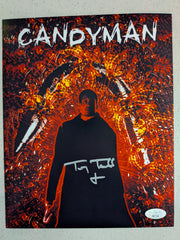 TONY TODD Signed CANDYMAN 8x10 Photo Daniel Robitaille Autograph BAS JSA COA D