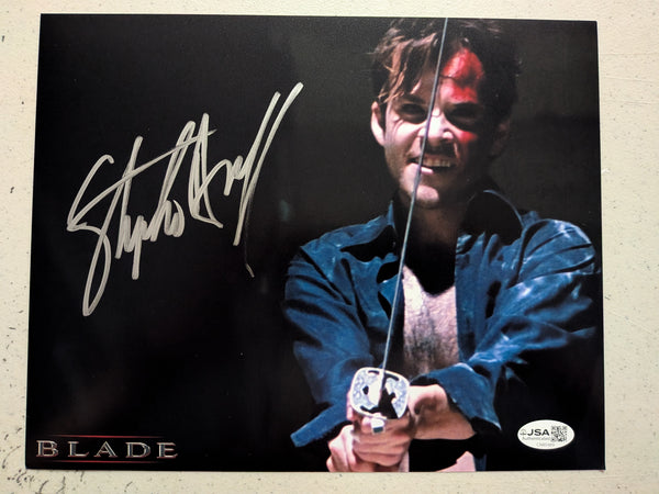 STEPHEN DORFF Signed 8x10 PHOTO Blade Deacon Frost Autograph JSA COA Ds
