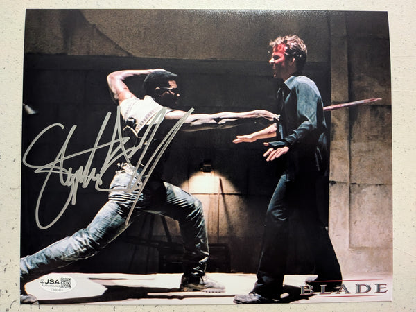 STEPHEN DORFF Signed 8x10 PHOTO Blade Deacon Frost Autograph JSA COA gs