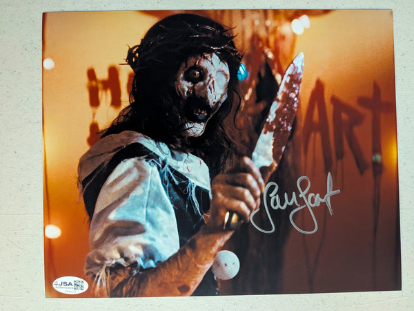 Samantha SCAFFIDI TERRIFIER 3 Signed 8x10 Photo Autograph JSA COA A