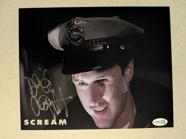 DAVID ARQUETTE Signed 8x10 PHOTO SCREAM Dewey Autograph JSA COA A