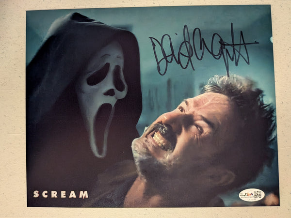 DAVID ARQUETTE Signed 8x10 PHOTO SCREAM Dewey Autograph JSA COA D