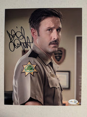 DAVID ARQUETTE Signed 8x10 PHOTO SCREAM Dewey Autograph JSA COA H