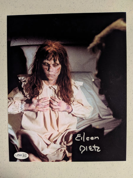 Eileen Dietz Signed The Exorcist 8x10 Photo Autograph JSA COA A