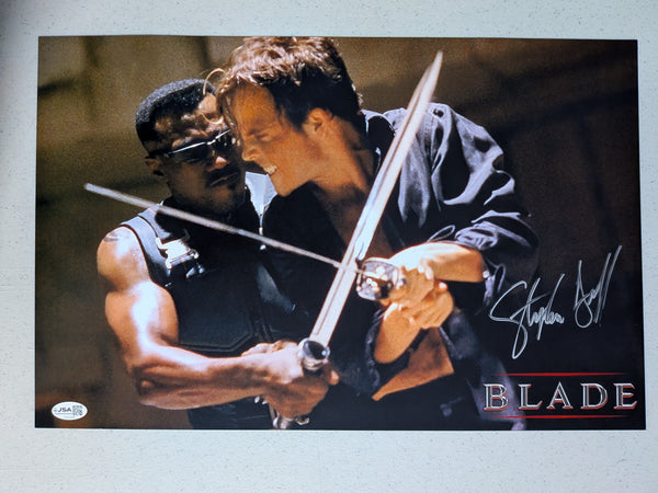 STEPHEN DORFF Signed 8x10 PHOTO Blade Deacon Frost Autograph JSA COA J