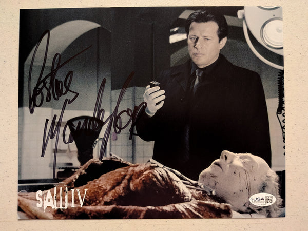 Costas Mandylor Signed Saw 8x10 Photo Autograph Hoffman JSA COA Kbk