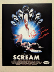 ROGER JACKSON Signed SCREAM 8x10 Photo GHOSTFACE Autograph BAS JSA COA Vr