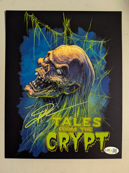 JOHN KASSIR Signed The Cryptkeeper 8x10 Photo Autograph Tales from the Crypt JSA C