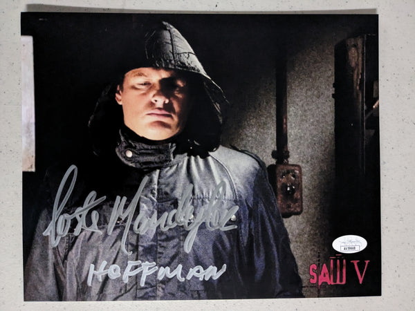 Costas Mandylor Signed Saw 3-D 8x10 Photo Autograph Hoffman JSA BAS COA E